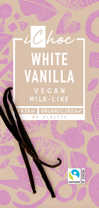 Ichoc White vanilla fairtrade bio 80g
